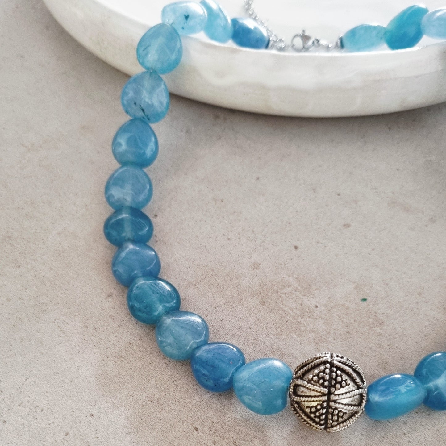 My heart is blue - Necklace