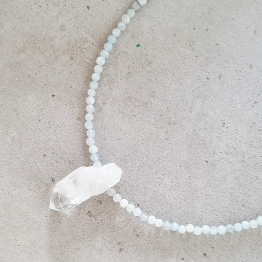 Opal blue - Necklace