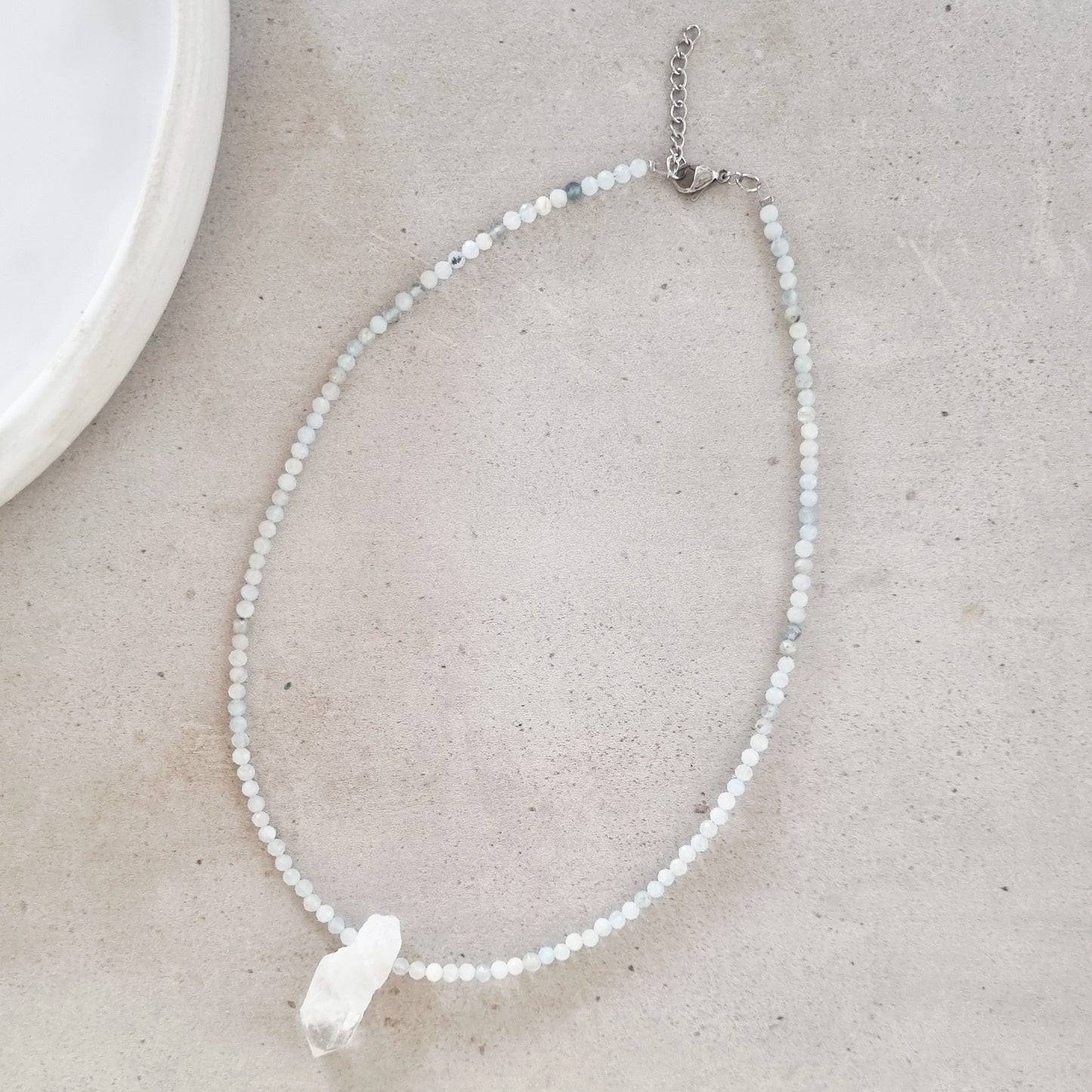 Opal blue - Necklace