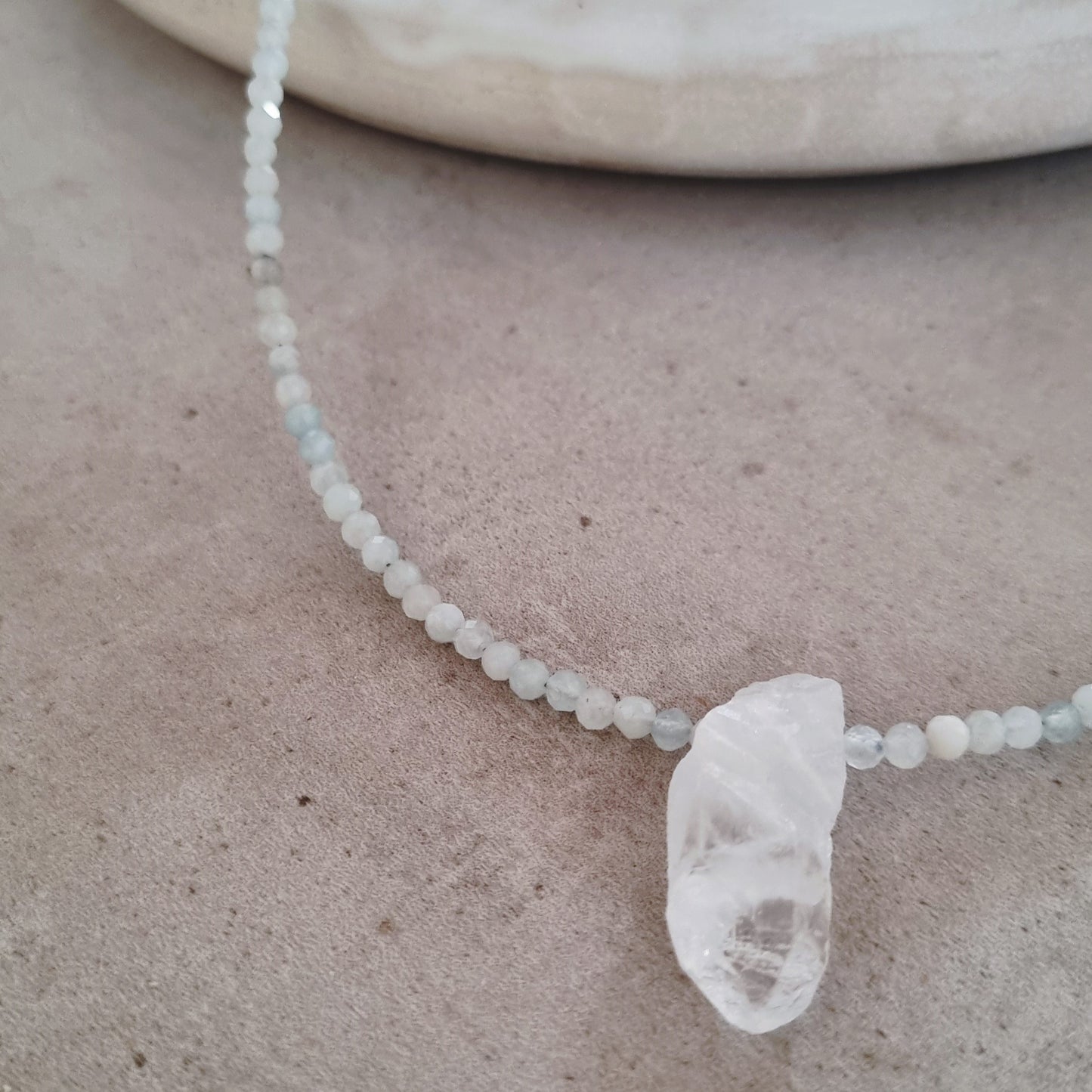 Opal blue - Necklace