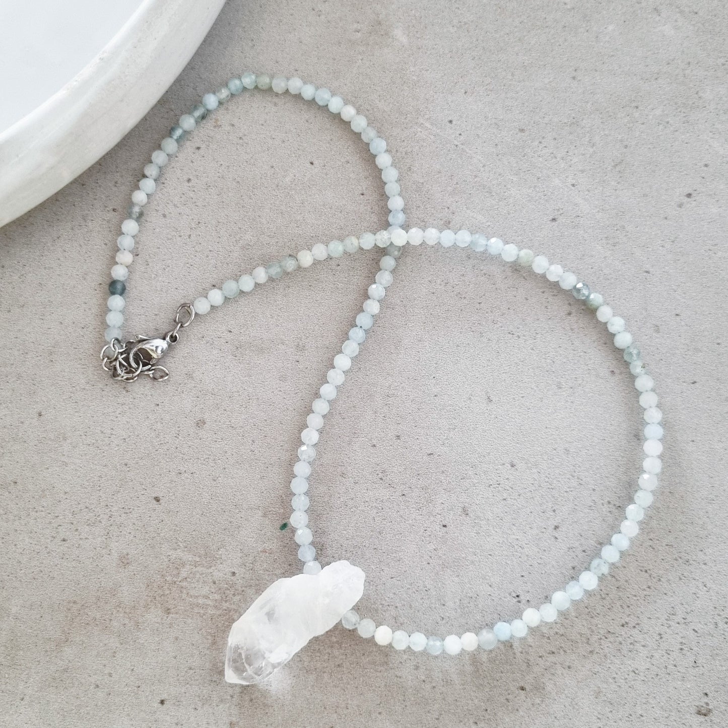 Opal blue - Necklace