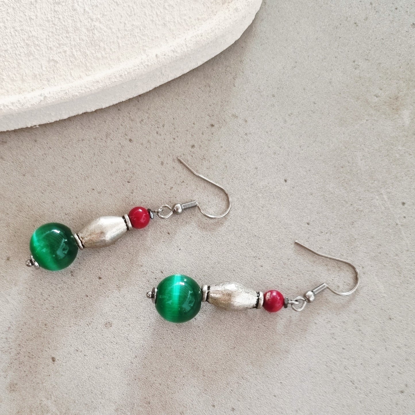 Boho green - Earrings