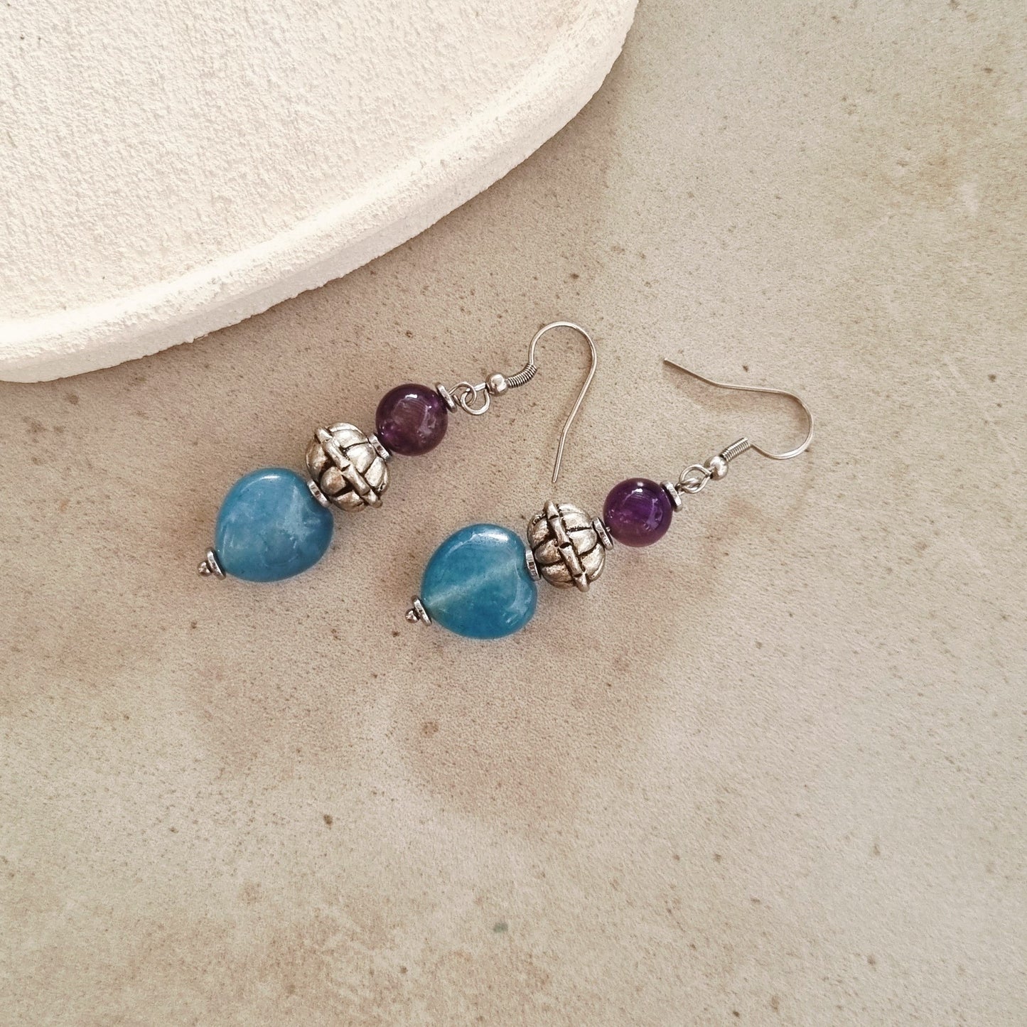 Boho blue - Earrings