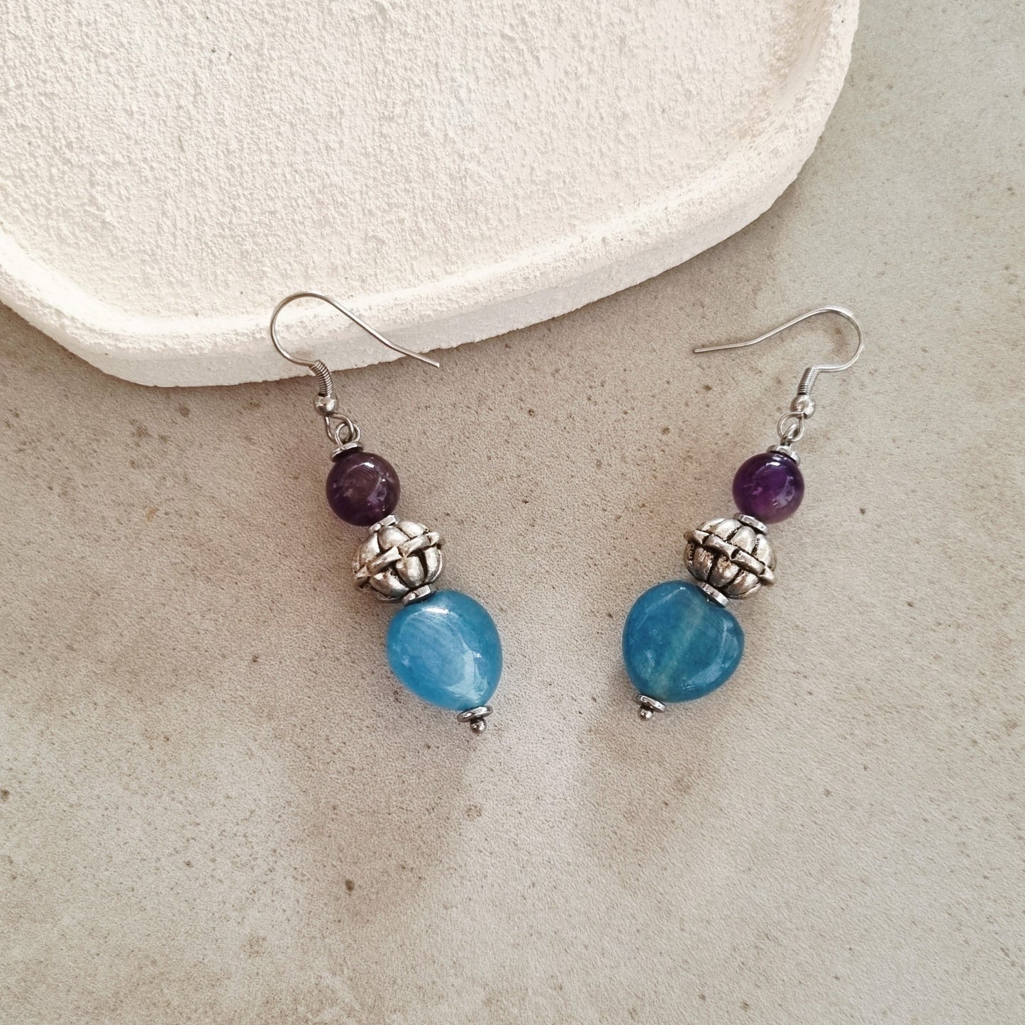 Boho blue - Earrings