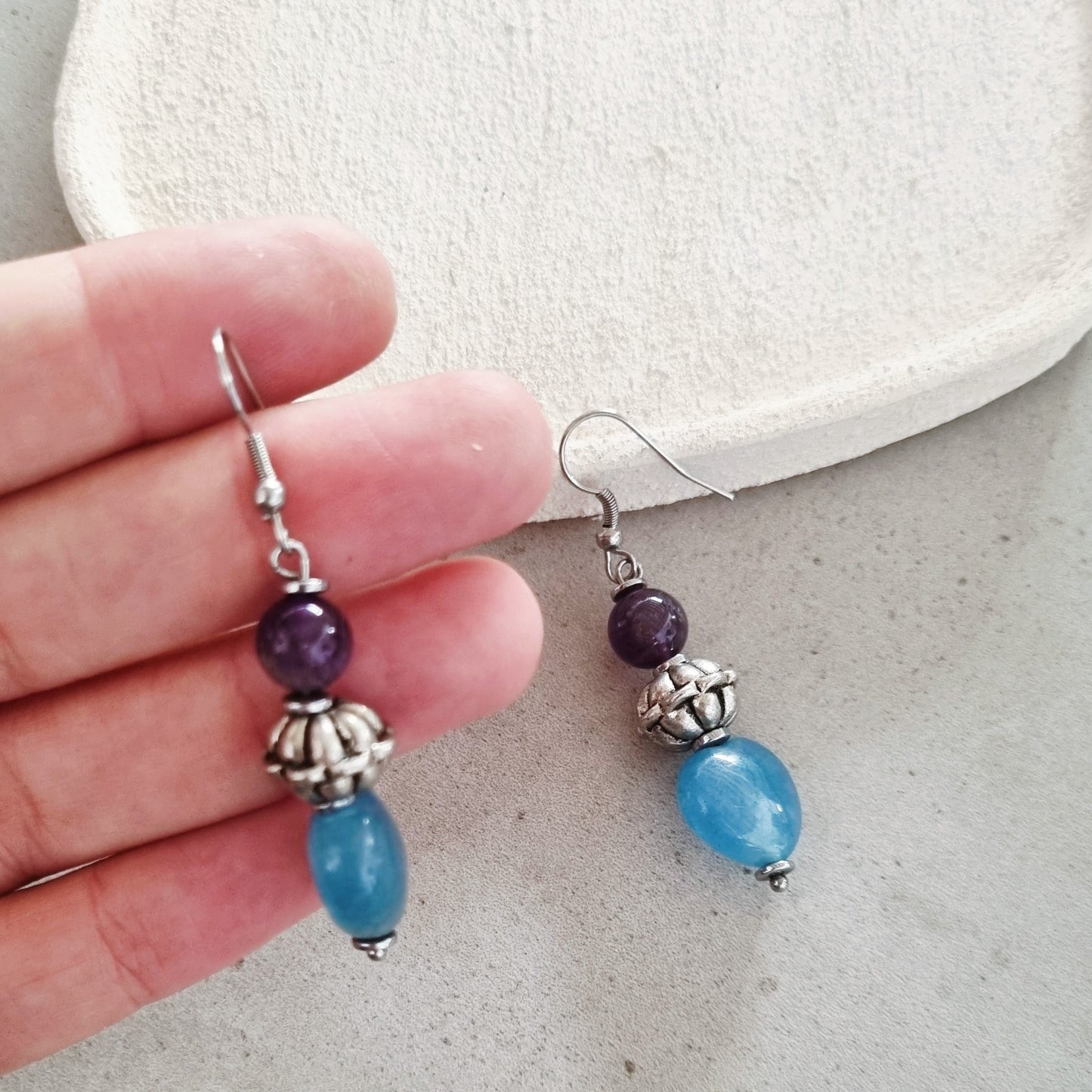 Boho blue - Earrings