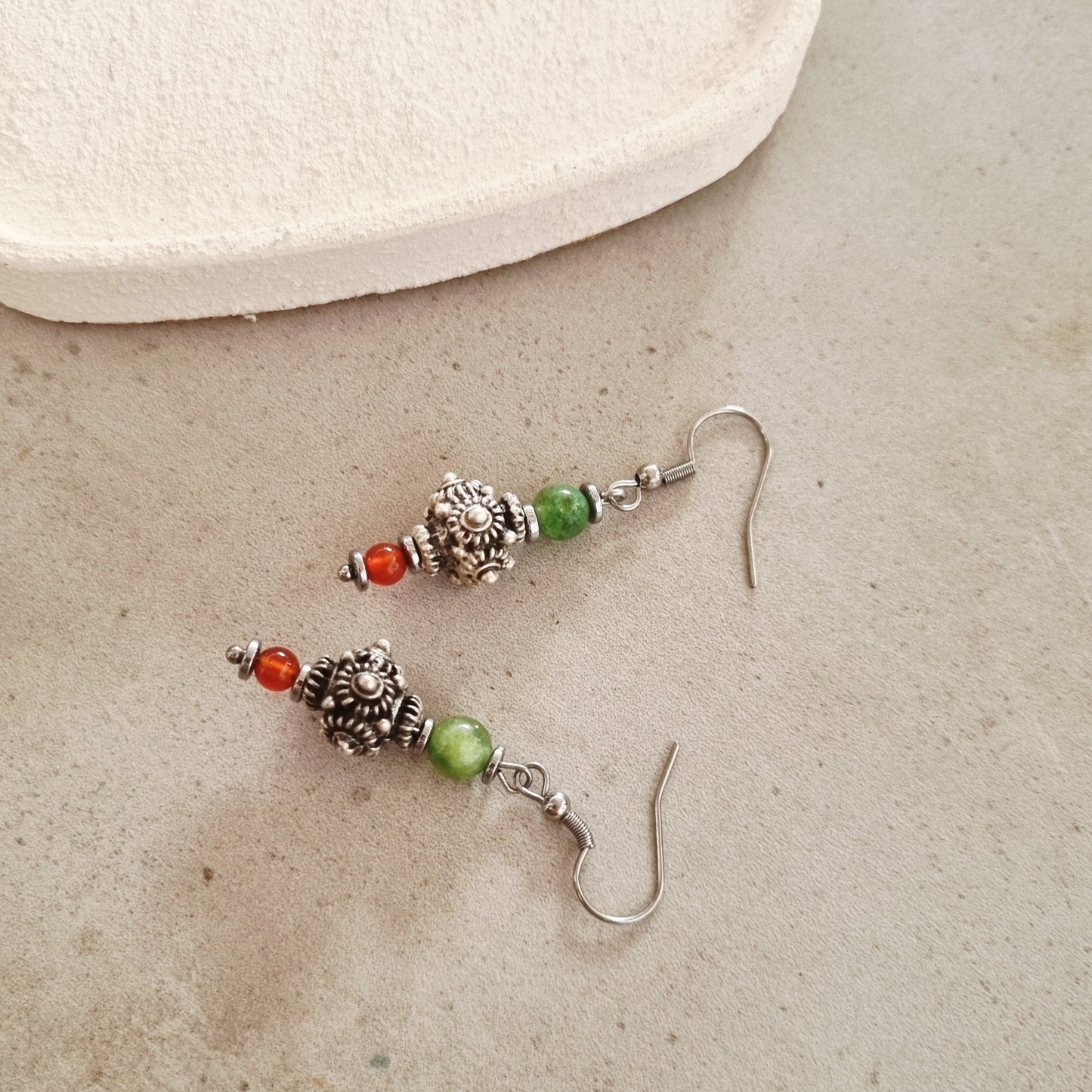 Boho orange - Earrings