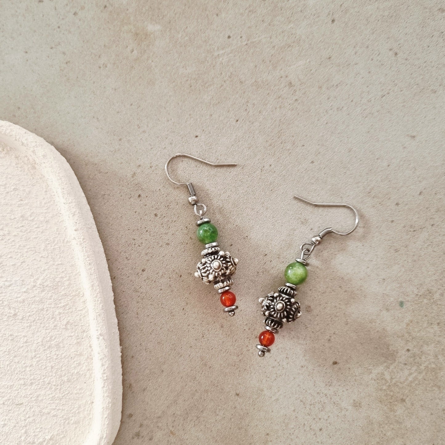 Boho orange - Earrings
