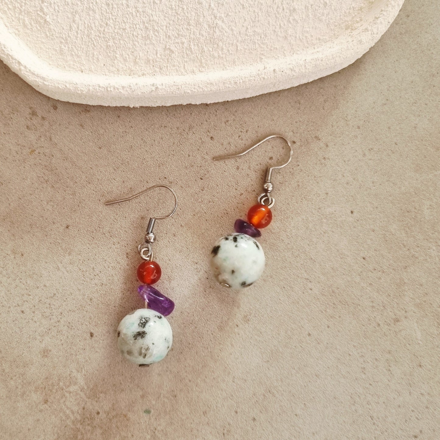 Boho Iaspis - Earrings