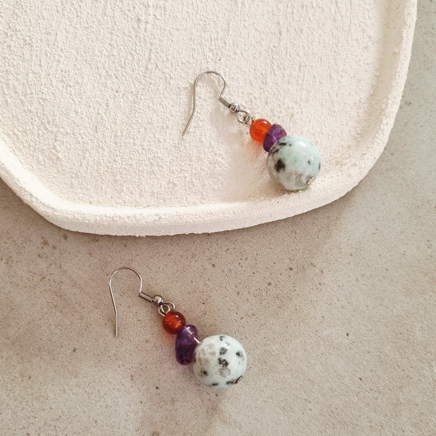Boho Iaspis - Earrings