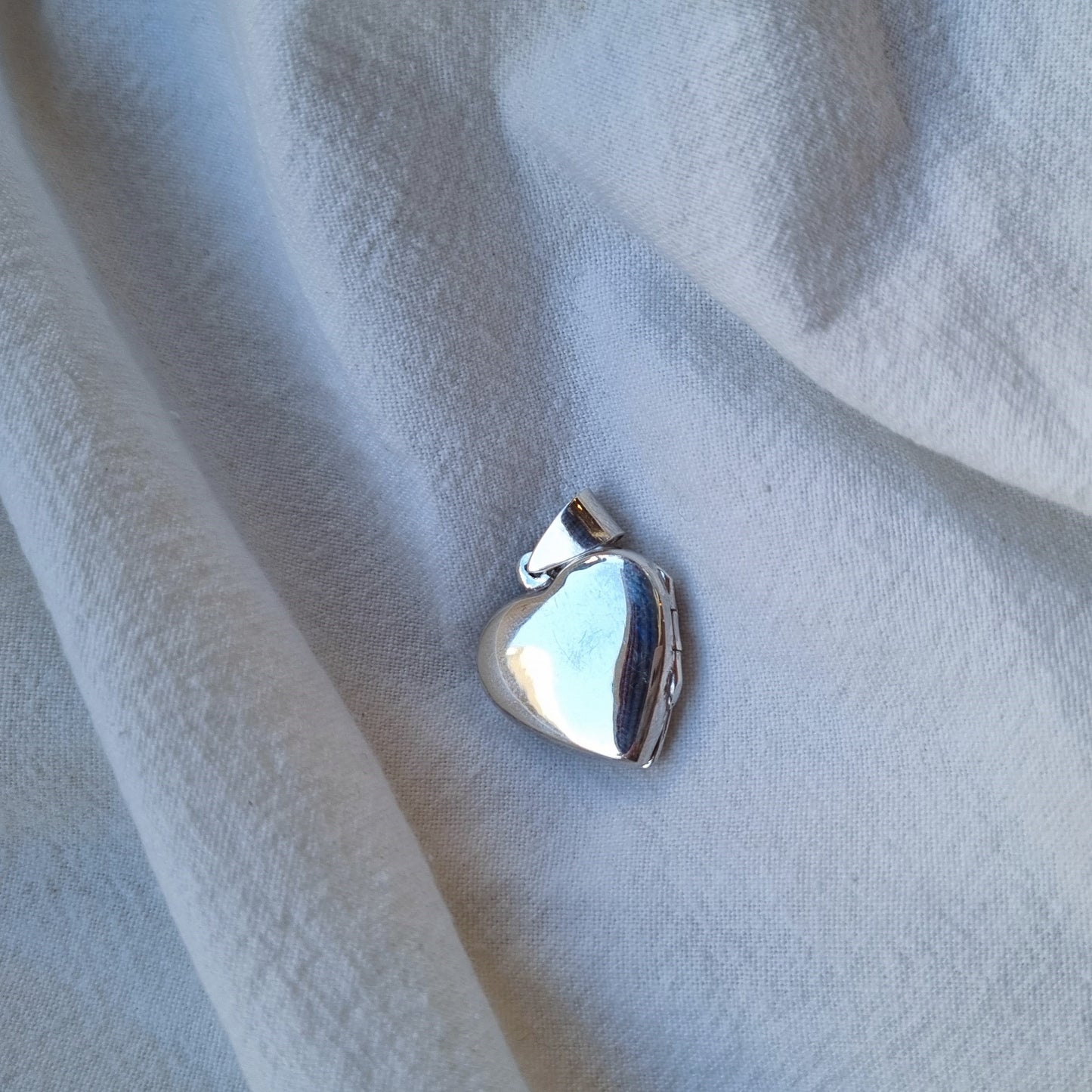 SIlver Heart Locket