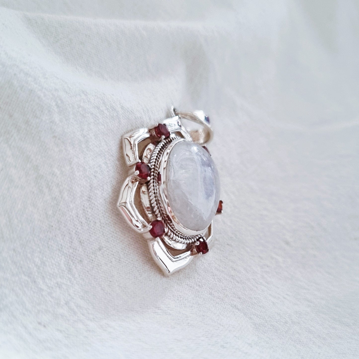 Moonstone as a flower