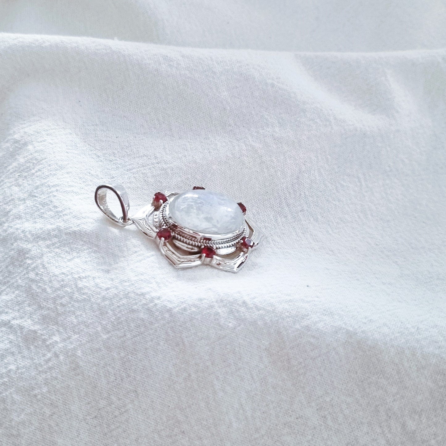 Moonstone as a flower