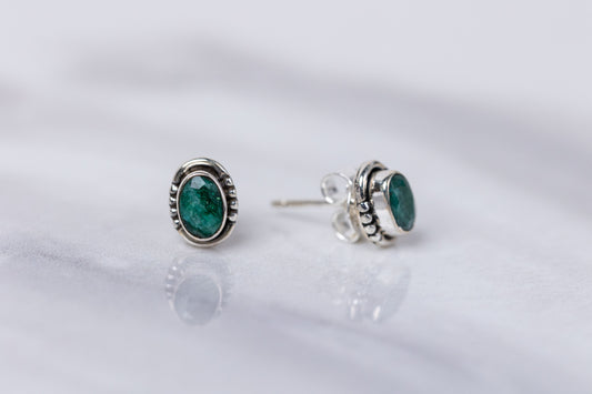 Emerald earrings